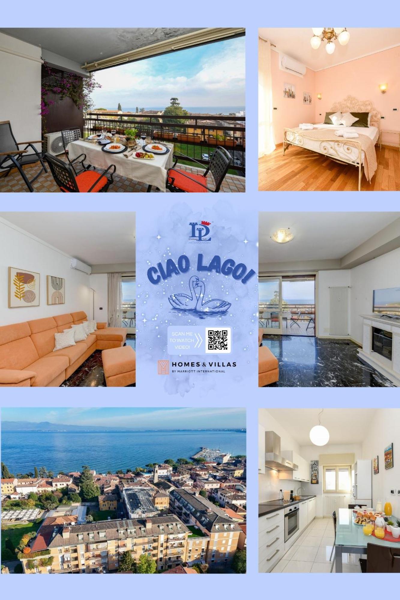 Desenzanoloft Official Partner Marriott Homes & Villas -Ciao Lago Family Apartment Desenzano del Garda Exterior foto